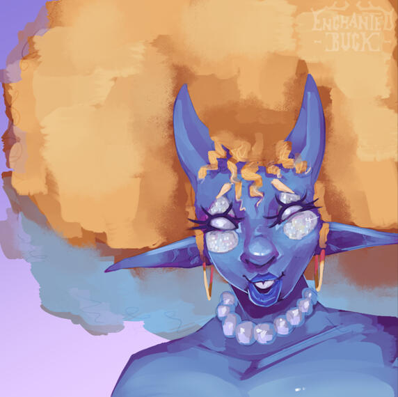 Imania Bust | 2024 | Clip Studio Paint